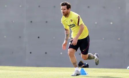 Barcelona volvió a los entrenamientos tras el confinamiento 