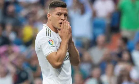 Luka Jovic está abatido por la lesión, reveló su padre 