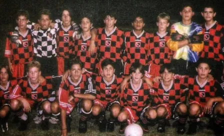 Revelan foto inédita de Lionel Messi con Newell's