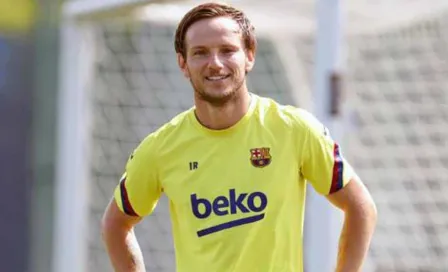 Rakitic, feliz de regresar a las prácticas con sus compañeros del Barcelona