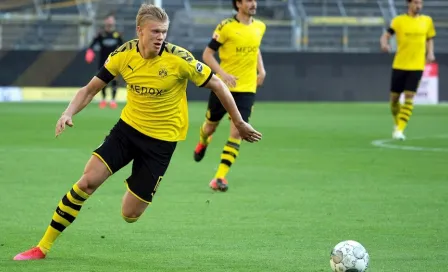 Haaland salió lesionado y se encienden las alarmas en el Borussia Dortmund