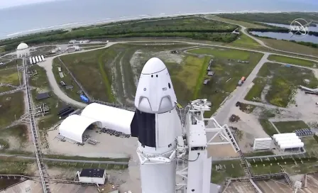 NASA suspendió lanzamiento del SpaceX por mal clima