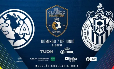 #ElClásicoDeLaHistoria: ¡Corona reúne 70 años de América vs Chivas en 90 minutos nunca antes vistos!