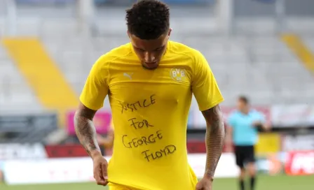 Jadon Sancho se una a la causa y también pide justicia para George Floyd