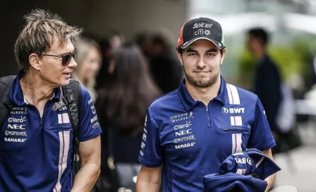 Entrenador de Checo Pérez ve al mexicano en los podios de la F1