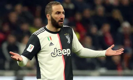 Juventus: Higuaín, con 'supuesto sobrepeso' en entrenamiento de la 'Vecchia Signora'