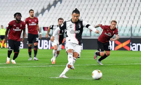 Juventus empató con el Milan y se calificó a la Final de Copa en regreso del futbol a Italia