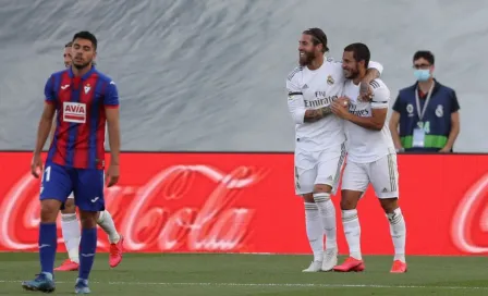 Real Madrid venció al Eibar en su regreso a la actividad de LaLiga