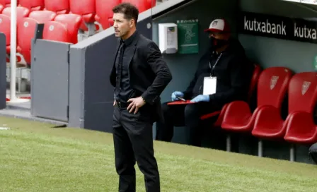 Simeone tras empate del Atlético: "Todo lo que no sea ganar genera vértigo"