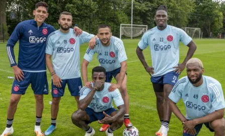 Ajax y Edson Álvarez volvieron a los entrenamientos grupales