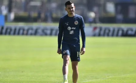 América: Benedetti continúa con su rehabilitación y ya hace trabajos en cancha