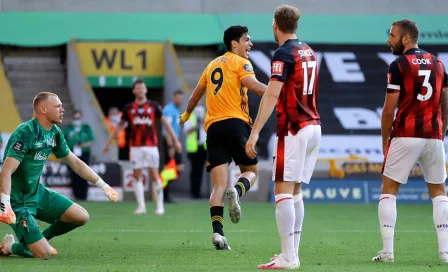 Raúl Jiménez: El mexicano hizo gol contra  Bournemouth