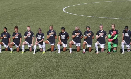 George Floyd: Jugadoras de la NWSL se arrodillaron durante el himno