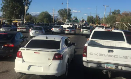 Covid-19: Residentes de Sonoyta bloquearon paso en frontera con EU por temor a contagios