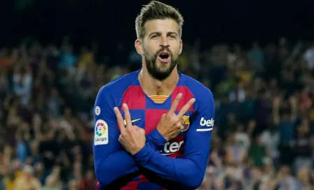 Barcelona: Piqué se 'burló' del VAR en gol anulado a Messi