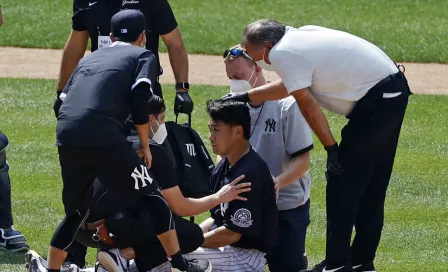 MLB: Masahiro Tanaka, dado de alta del hospital tras pelotazo en la cabeza