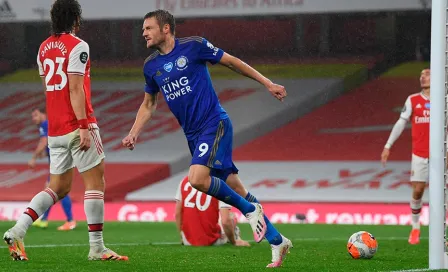 Arsenal: Jamie Vardy rescató empate del Leicester ante los Gunners