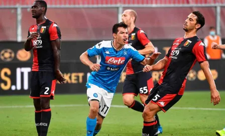 Chucky Lozano: Hirving sentenció la victoria del Napoli sobre el Genoa