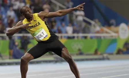 Usain Bolt presentó a su hija Olympia Lightning Bolt