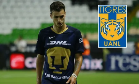 Pumas: Juan Ignacio Dinenno, en la mira de Tigres para el Apertura 2020