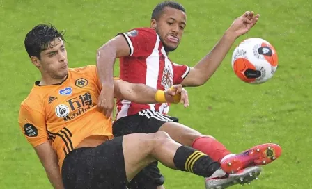 Raúl Jiménez: Wolves perdió con gol de último minuto ante el Sheffield United 