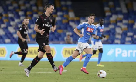 Serie A: Milan rescató empate ante el Napoli del Chucky Lozano