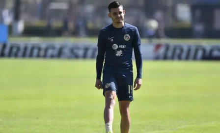 América: Nico Benedetti volvió a entrenar en grupo tras la fuerte lesión