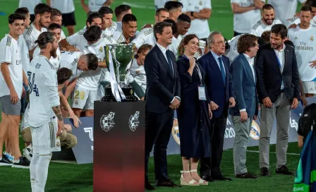 Florentino Pérez: 'Ganamos la Liga más difícil en el momento más difícil' 