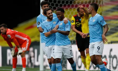 Manchester City: Raheem Sterling hizo doblete en goleada contra Watford