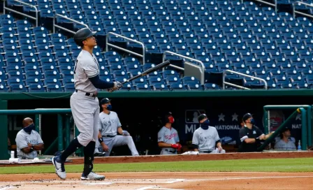 MLB: Yankees venció a Nationals en juego suspendido por lluvia