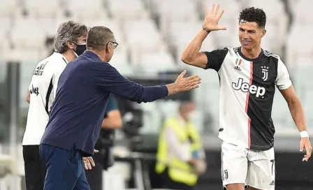 Sarri: 'Cristiano y Dybala marcaron la diferencia, el Scudetto es su mérito' 