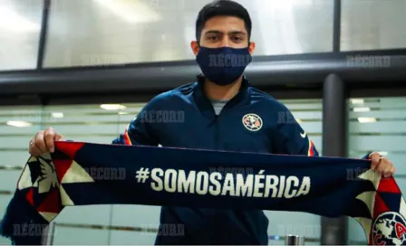 Club América: Sergio Díaz, nuevo refuerzo de las Águilas, arribó a la CDMX