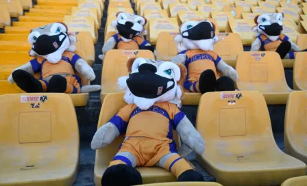 Tigres: Peluches y mensajes de la afición recibieron al equipo en el Volcán