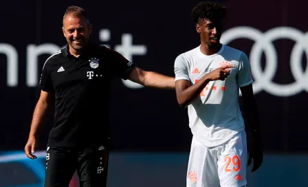 Bayern Munich: Kingsley Coman volvió a entrenar y podría enfrentar a Barcelona