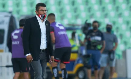 Atlas: DT interino se dijo satisfecho con el empate ante Santos