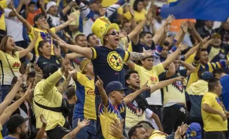 América: Afición azulcrema alistó jersey gigante en el Azteca para alentar a su equipo