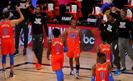 Thunder despertó y venció a los Rockets en tiempo extra