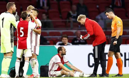 Ajax: Daley Blind, jugador de los holandeses, se desplomó en duelo amistoso contra Hertha