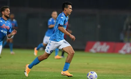 Chucky Lozano: Anotó doblete en segundo duelo amistoso de Napoli