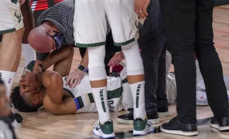 NBA: Antetokounmpo salió lesionado del tobillo en el Milwaukee vs Miami