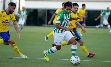 Pellegrini sobre Diego Lainez: 'Trabajamos con él para que se afiance en LaLiga' 