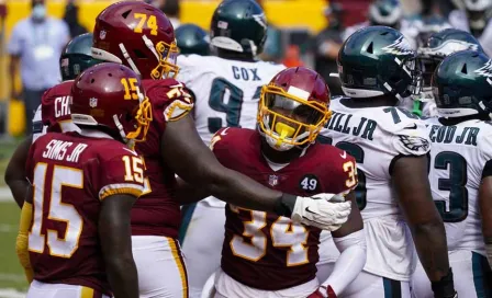 NFL: Washington lográ remontada y derrota a Philadelphia