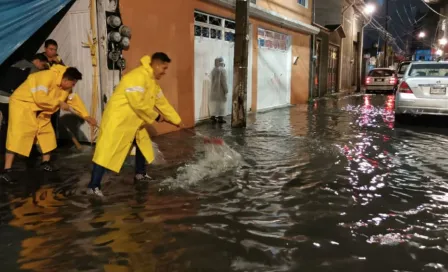 Iztapalapa: Fuertes lluvias provocaron la activación de alerta púrpura