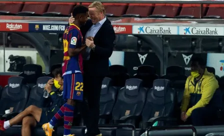 Barcelona: Koeman elogió actuación de Ansu Fati en victoria ante Villareal