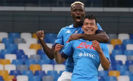 Chucky Lozano: Napoli aplastó al Genoa con doblete del mexicano