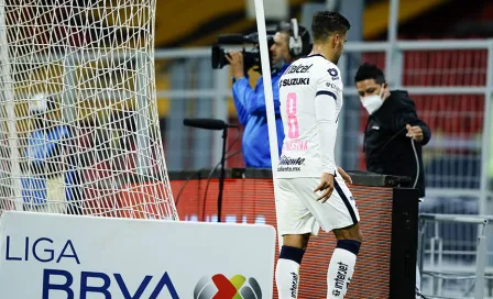 América vs Pumas: Andrés Iniestra se disculpó tras el penalti y la expulsión