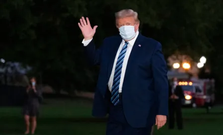 Coronavirus: Donald Trump es dado de alta y sale caminando del hospital 