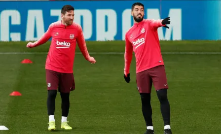 Video: Messi se reencontró con Luis Suárez; viajaron juntos a Argentina