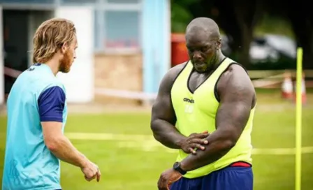 Video: Futbolista más fuerte del mundo desea incursionar en la WWE