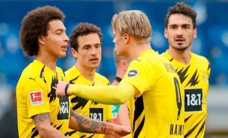 Borussia venció al Hoffenheim y lucha la cima de la Bundesliga